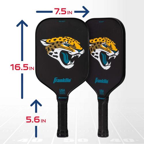 Franklin NFL Jacksonville Jaguars Pickleball Paddle - Primary Image