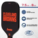 Franklin NFL Cleveland Browns Pickleball Paddle - Thumbnail 3 of 10