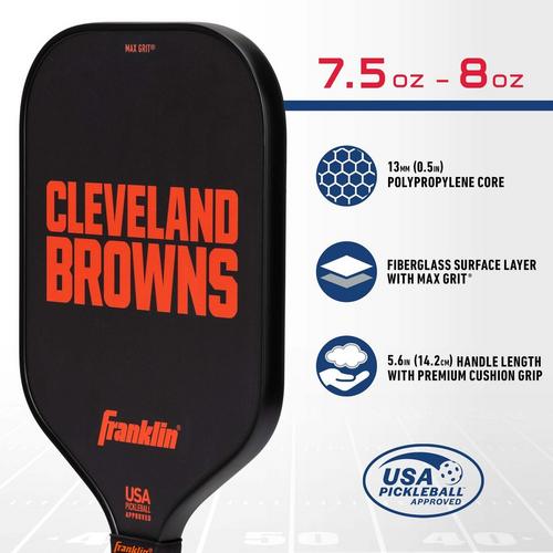 Franklin NFL Cleveland Browns Pickleball Paddle - Primary Image