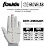 Youth Franklin CFX Pro Full Color Chrome Baseball Batting Gloves - Thumbnail 8 of 10