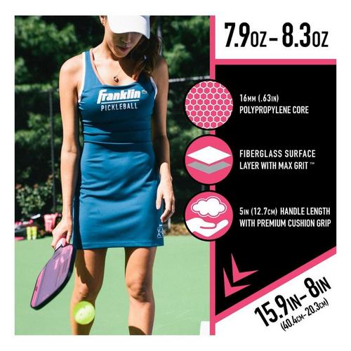 Franklin CM Signature Fiberglass Pickleball Paddle with MaxGrit - Primary Image