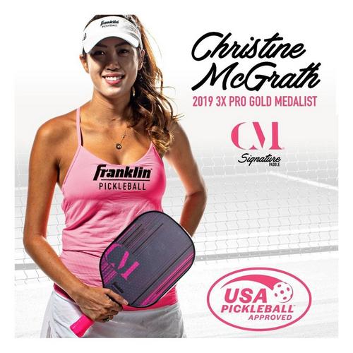 Franklin CM Signature Fiberglass Pickleball Paddle with MaxGrit - Primary Image