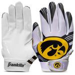 Franklin Sports Iowa Hawkeyes Youth Receiver Gloves - Thumbnail 1 of 3