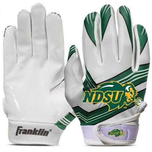Franklin Sports North Dakota State Bison Youth Receiver Gloves - Primary Image