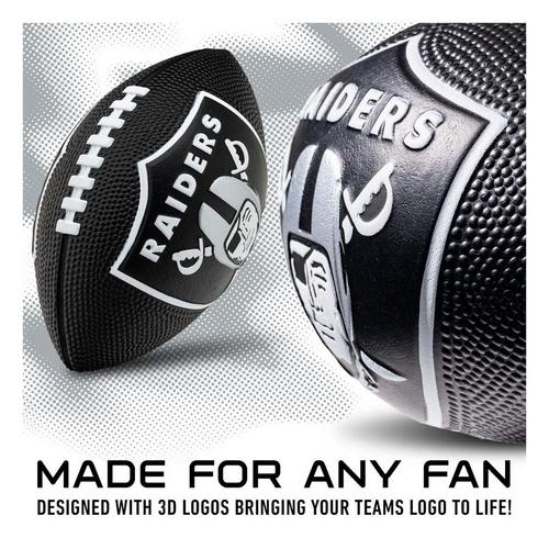 Franklin Sports Las Vegas Raiders 3D Mini Football - Primary Image