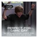 Franklin Sports Las Vegas Raiders 3D Mini Football - Thumbnail 5 of 6