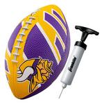 Franklin Sports NFL Minnesota Vikings Youth Rubber Football - Thumbnail 1 of 2
