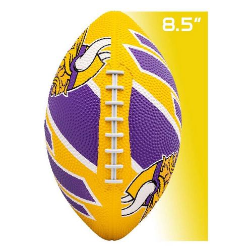 Franklin Sports NFL Minnesota Vikings Youth Rubber Football - Primary Image