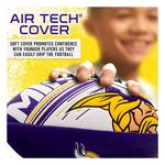 Franklin Sports NFL Minnesota Vikings Air Tech Youth Football - Thumbnail 2 of 5