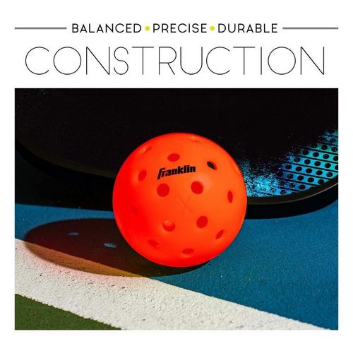 Franklin Sports X-40 Outdoor Pickleball Balls - 3 Pack - Primary Image