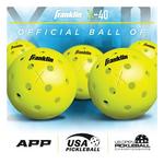 Franklin Sports X-40 Outdoor Pickleball Balls - 3 Pack - Thumbnail 11 of 20