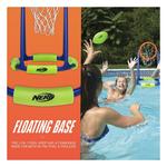 NERF Floating Pool Basketball Hoop & Football Target Net Set - Thumbnail 5 of 11