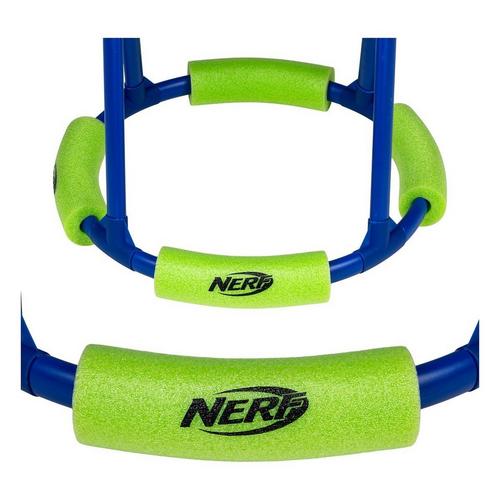 NERF Floating Pool Basketball Hoop & Football Target Net Set - Primary Image