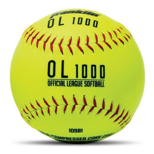 Franklin 12" Fastpitch Practice Softballs - 12 Pack - Primary Image