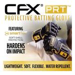 Adult Franklin CFX PRT Protective Baseball Batting Gloves - Thumbnail 2 of 9
