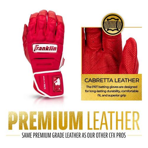 Adult Franklin CFX PRT Protective Baseball Batting Gloves - Primary Image