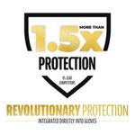 Adult Franklin CFX PRT Protective Baseball Batting Gloves - Thumbnail 8 of 9