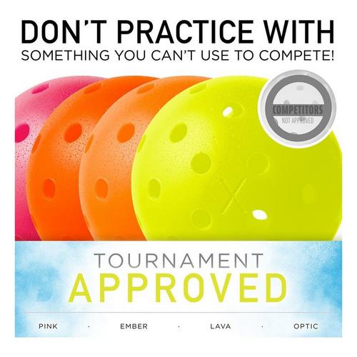 Franklin Sports X-40 Outdoor Pickleball - 36 Pack - Primary Image