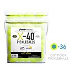 Franklin Sports X-40 Outdoor Pickleball - 36 Pack - Thumbnail 9 of 9