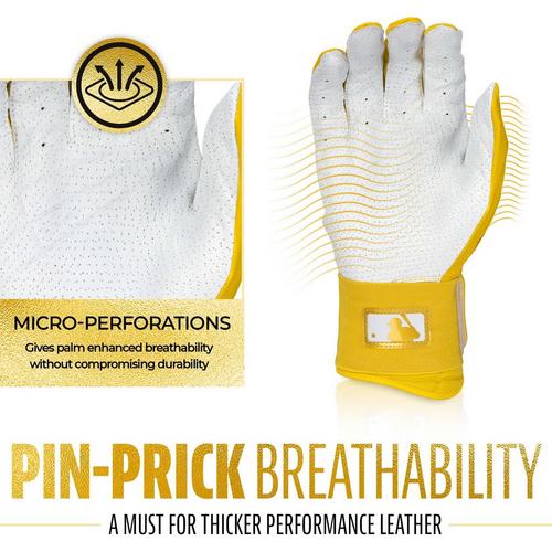 Adult Franklin Sports MLB Powerstrap Infinite Series Baseball Batting Gloves - Primary Image