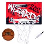 Franklin Sports NBA Washington Wizards Over the Door Basketball Hoop - Thumbnail 1 of 7
