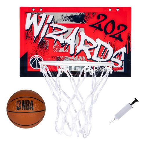 Franklin Sports NBA Washington Wizards Over the Door Basketball Hoop - Primary Image