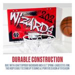 Franklin Sports NBA Washington Wizards Over the Door Basketball Hoop - Thumbnail 7 of 7