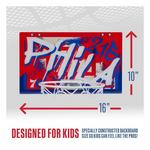 Franklin Sports NBA Philadelphia 76ers Over the Door Basketball Hoop - Thumbnail 4 of 7