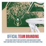 Franklin Sports NBA Milwaukee Bucks Over-The-Door-Hoop - Thumbnail 6 of 7