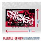 Franklin Sports NBA Chicago Bulls Over the Door Basketball Hoop - Thumbnail 4 of 7