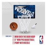 Franklin Sports NBA Minnesota Timberwolves Over-The-Door-Hoop - Thumbnail 2 of 7