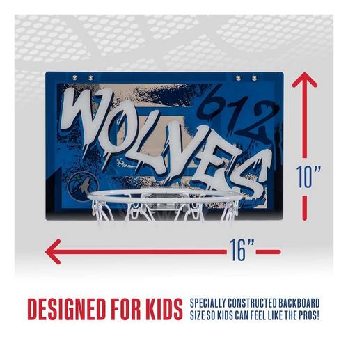 Franklin Sports NBA Minnesota Timberwolves Over-The-Door-Hoop - Primary Image
