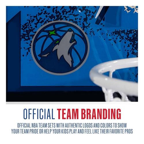 Franklin Sports NBA Minnesota Timberwolves Over-The-Door-Hoop - Primary Image