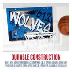 Franklin Sports NBA Minnesota Timberwolves Over-The-Door-Hoop - Thumbnail 7 of 7