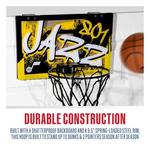 Franklin Sports NBA Utah Jazz Over-The-Door-Hoop - Thumbnail 7 of 7