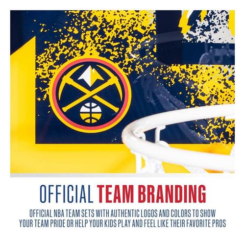 Franklin Sports NBA Denver Nuggets Over-The-Door-Hoop - Primary Image