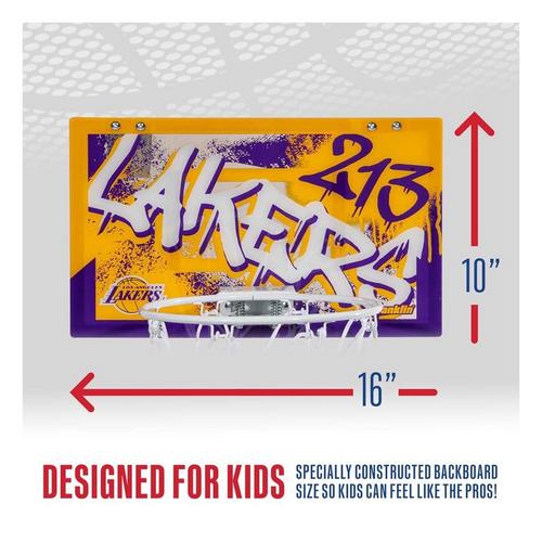 Franklin Sports NBA Los Angeles Lakers Over-The-Door-Hoop - Primary Image