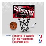Franklin Sports NBA Portland Trail Blazers Over the Door Basketball Hoop - Thumbnail 2 of 7