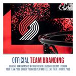 Franklin Sports NBA Portland Trail Blazers Over the Door Basketball Hoop - Thumbnail 6 of 7