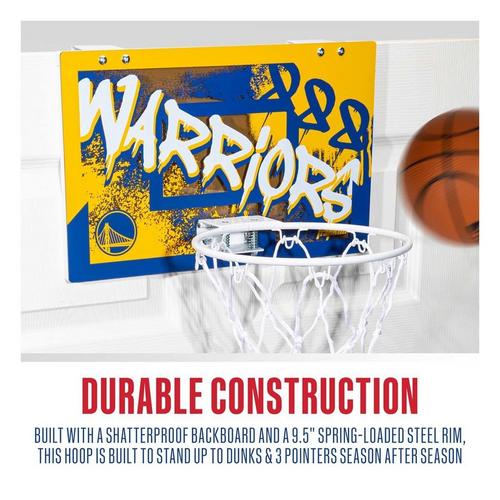 Golden State Warriors Over-The-Door Hoop - Primary Image