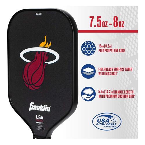 Franklin Sports NBA Miami Heat Pickleball Paddle - Primary Image