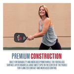 Franklin Sports NBA Miami Heat Pickleball Paddle - Thumbnail 5 of 10