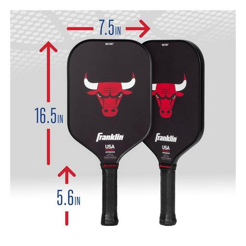 Franklin Sports NBA Chicago Bulls Pickleball Paddle - Primary Image