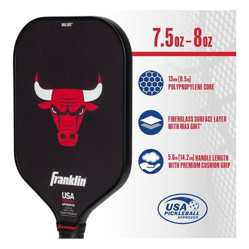 Franklin Sports NBA Chicago Bulls Pickleball Paddle - Primary Image