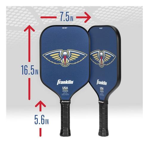 Franklin Sports NBA New Orleans Pelicans Pickleball Paddle - Primary Image