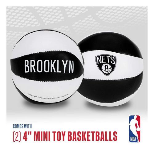 Franklin Sports NBA Brooklyn Nets Soft Sport Toy Basketballs - Primary Image