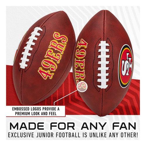 Franklin Sports NFL San Francisco 49ers Youth Junior Size Football - Primary Image