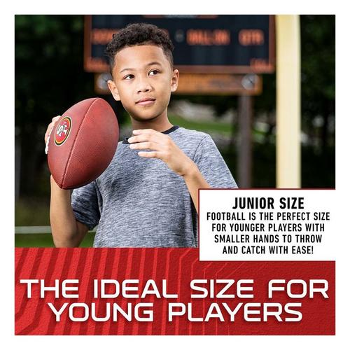 Franklin Sports NFL San Francisco 49ers Youth Junior Size Football - Primary Image
