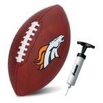 Franklin Sports NFL Denver Broncos Youth Junior Size Football - Thumbnail 1 of 6
