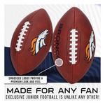Franklin Sports NFL Denver Broncos Youth Junior Size Football - Thumbnail 3 of 6